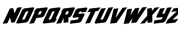 American Kestrel Rotalic Font LOWERCASE