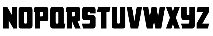 American Kestrel Straight Cond Font LOWERCASE