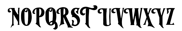 American Label Font UPPERCASE