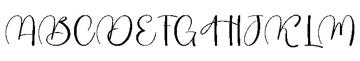 American Sunflower Font UPPERCASE