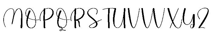 American Sunflower Font UPPERCASE