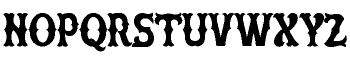 Americana Retro Personal Use Font UPPERCASE