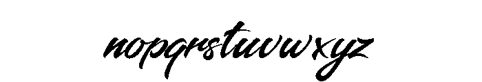 Americanism Font LOWERCASE
