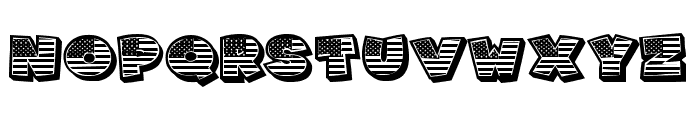 Americans Regular Font LOWERCASE