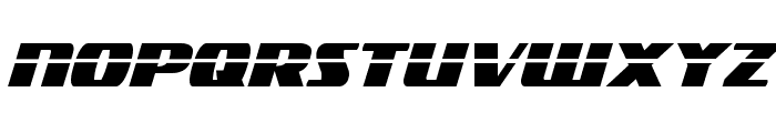 Americorps Laser Condensed Font UPPERCASE