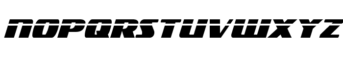 Americorps Laser Condensed Font LOWERCASE
