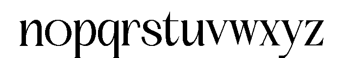 Amethast Stones Font LOWERCASE