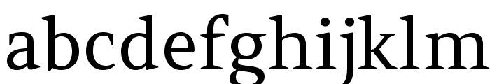 Amethysta-Regular Font LOWERCASE
