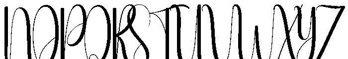 Amfiby Font UPPERCASE