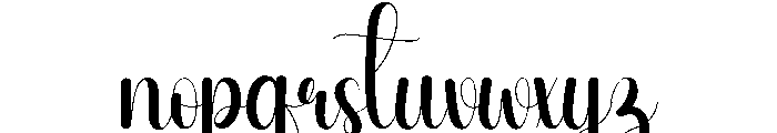Amfiby Font LOWERCASE