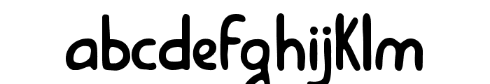 Amiable Font LOWERCASE