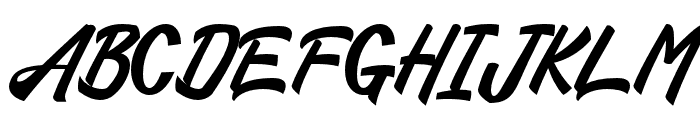 Amigdala Font UPPERCASE