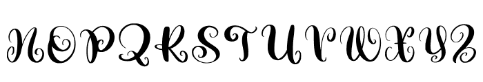 Amilie Font UPPERCASE