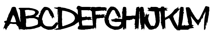 Among Dead Priest Font UPPERCASE