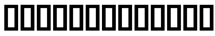 Amood III Font LOWERCASE