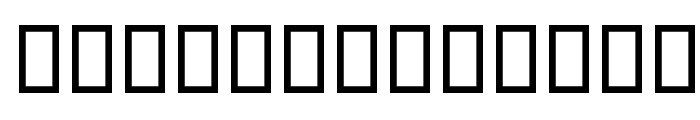 Amood II Font LOWERCASE