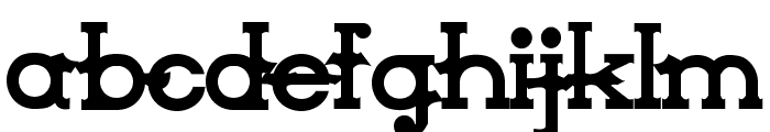 Amorphica Font LOWERCASE