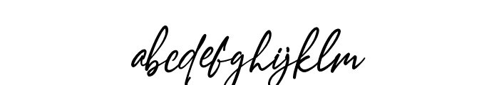 Amostely Signature Font LOWERCASE