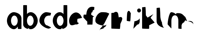 Ampere SmallCaps SuperCondensed Font LOWERCASE