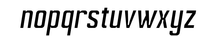 Ampero Light Italic Font LOWERCASE