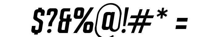 Ampero SemiBold Italic Font OTHER CHARS