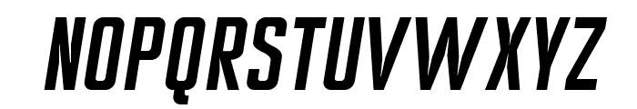 Ampero SemiBold Italic Font UPPERCASE