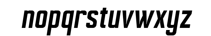 Ampero SemiBold Italic Font LOWERCASE