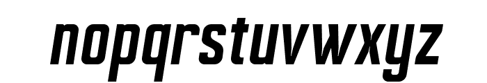 Ampero-SemiBoldItalic Font LOWERCASE