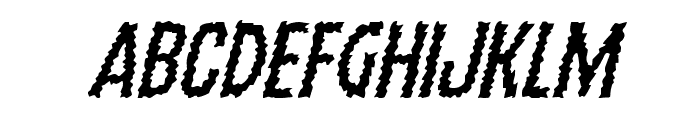 Ampire Italic Font LOWERCASE