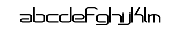 AmplitudeStretched Font LOWERCASE