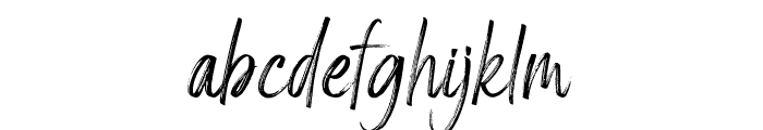 Amsterdam Signature Font LOWERCASE