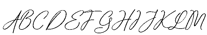 Amsthon Regular Font UPPERCASE