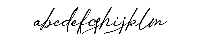 Amsthon Regular Font LOWERCASE