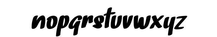 AmubaFREE Font LOWERCASE
