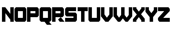 Amuro Condensed Bold Font UPPERCASE