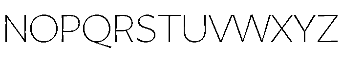 Amarna 100 Font UPPERCASE