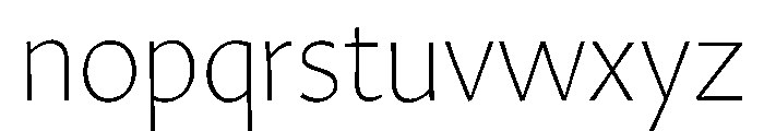 Amarna 100 Font LOWERCASE