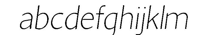 Amarna 100italic FONT