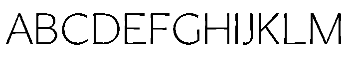 Amarna 200 Font UPPERCASE