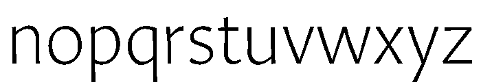 Amarna 200 Font LOWERCASE