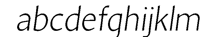 Amarna 200italic FONT