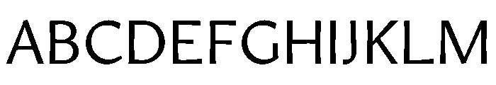 Amarna Regular Font UPPERCASE