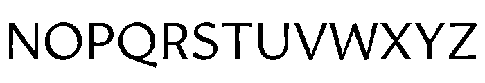 Amarna Regular Font UPPERCASE