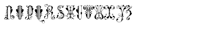 Amadeus Regular Font UPPERCASE