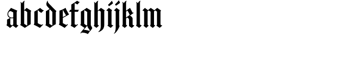 Amador Regular Font LOWERCASE