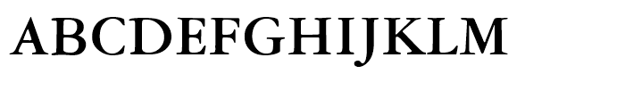 American Garamond Bold Font UPPERCASE