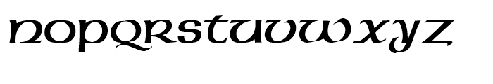 American Uncial Regular Font LOWERCASE