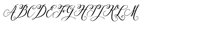 Amorino Regular Font UPPERCASE