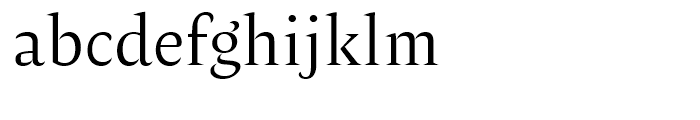 Amster Fina Font LOWERCASE