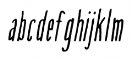 Amorie Modella Bold Italic Font LOWERCASE